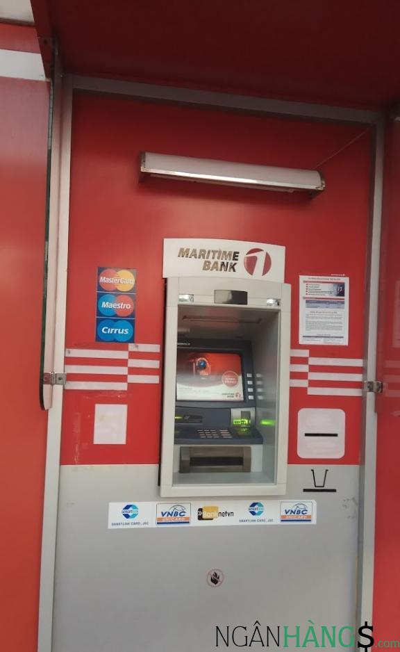 Ảnh Cây ATM ngân hàng Hàng Hải MaritimeBank MSB Hoàng Diệu 1