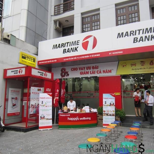 Ảnh Cây ATM ngân hàng Hàng Hải MaritimeBank MSB Trần Khát Chân 1