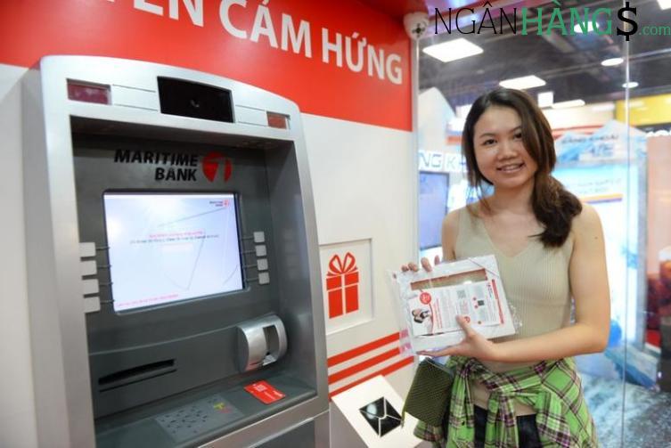 Ảnh Cây ATM ngân hàng Hàng Hải MaritimeBank MSB Bà Triệu 1