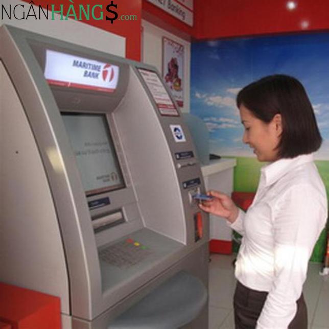 Ảnh Cây ATM ngân hàng Hàng Hải MaritimeBank MSB Kim Mã 1