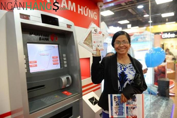 Ảnh Cây ATM ngân hàng Hàng Hải MaritimeBank MSB Long Biên 1