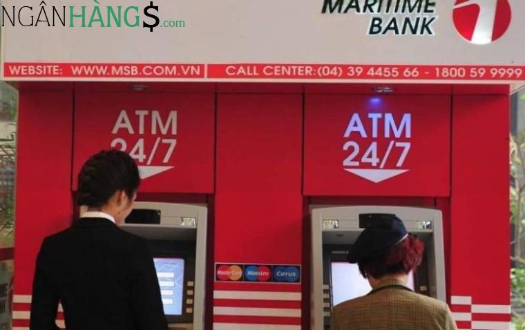 Ảnh Cây ATM ngân hàng Hàng Hải MaritimeBank MSB GoldMark 1