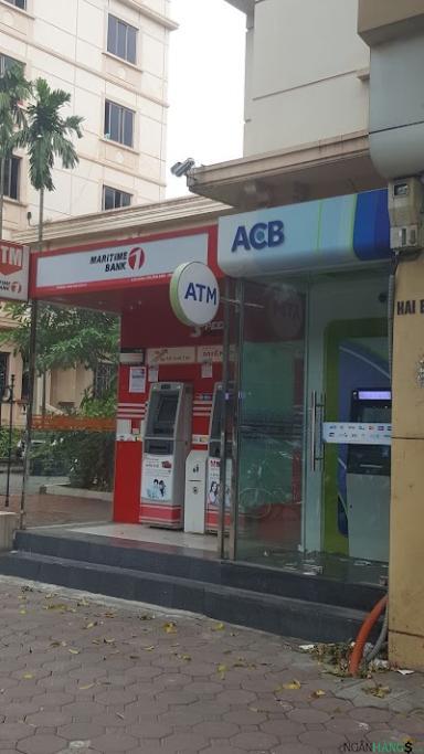 Ảnh Cây ATM ngân hàng Hàng Hải MaritimeBank MSB Thủ đô 1