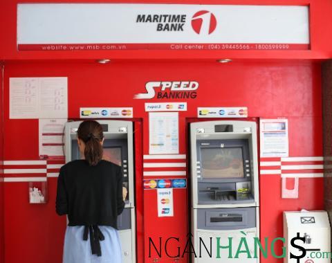 Ảnh Cây ATM ngân hàng Hàng Hải MaritimeBank MSB Sơn Tây 1