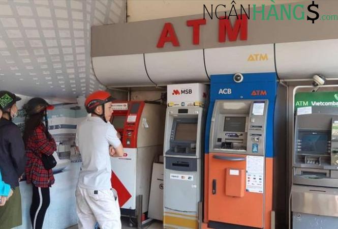 Ảnh Cây ATM ngân hàng Hàng Hải MaritimeBank MSB Thái Thịnh 1