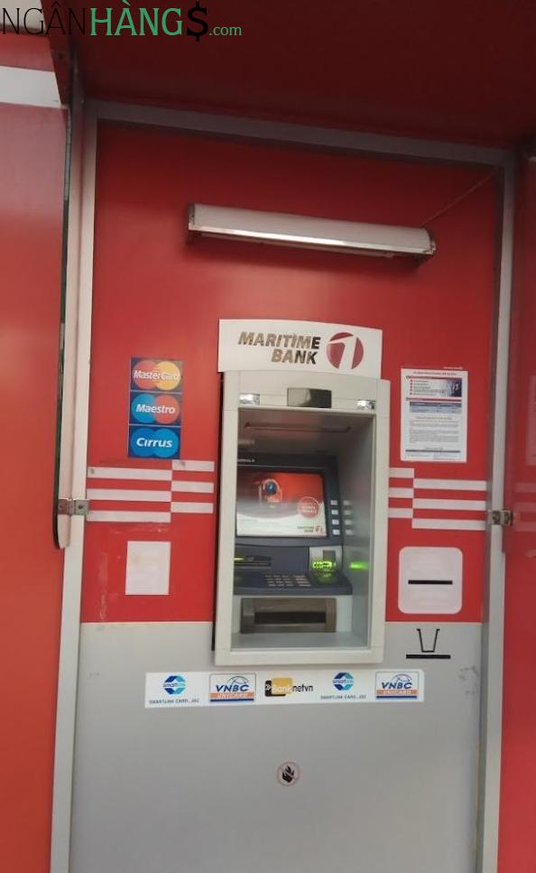 Ảnh Cây ATM ngân hàng Hàng Hải MaritimeBank MSB Ngọc Lâm 1